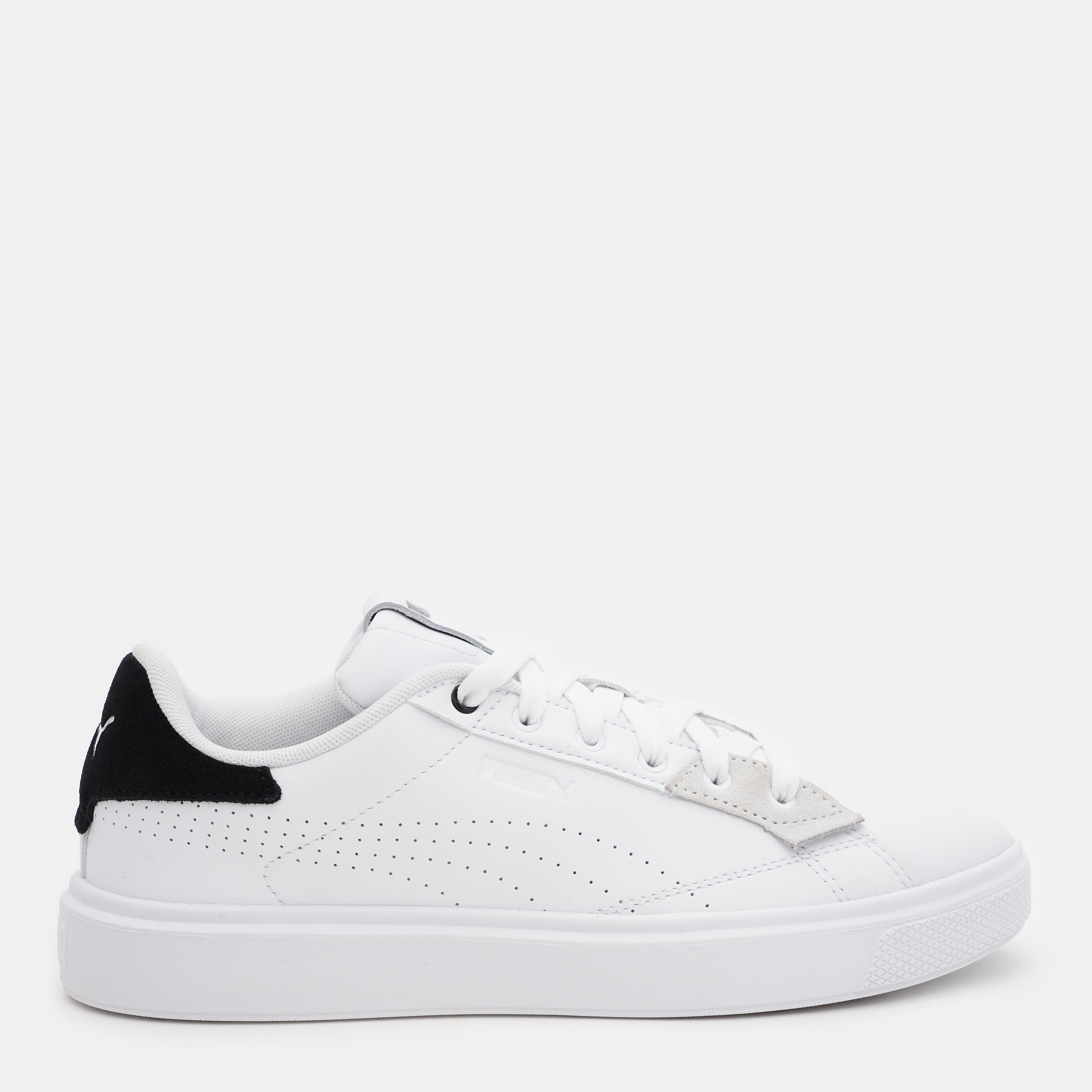 Акція на Жіночі кеди низькі Puma Lajla Wns 38895103 35.5 (3UK) 22 см Puma Black-Mineral Gray-Clementine від Rozetka