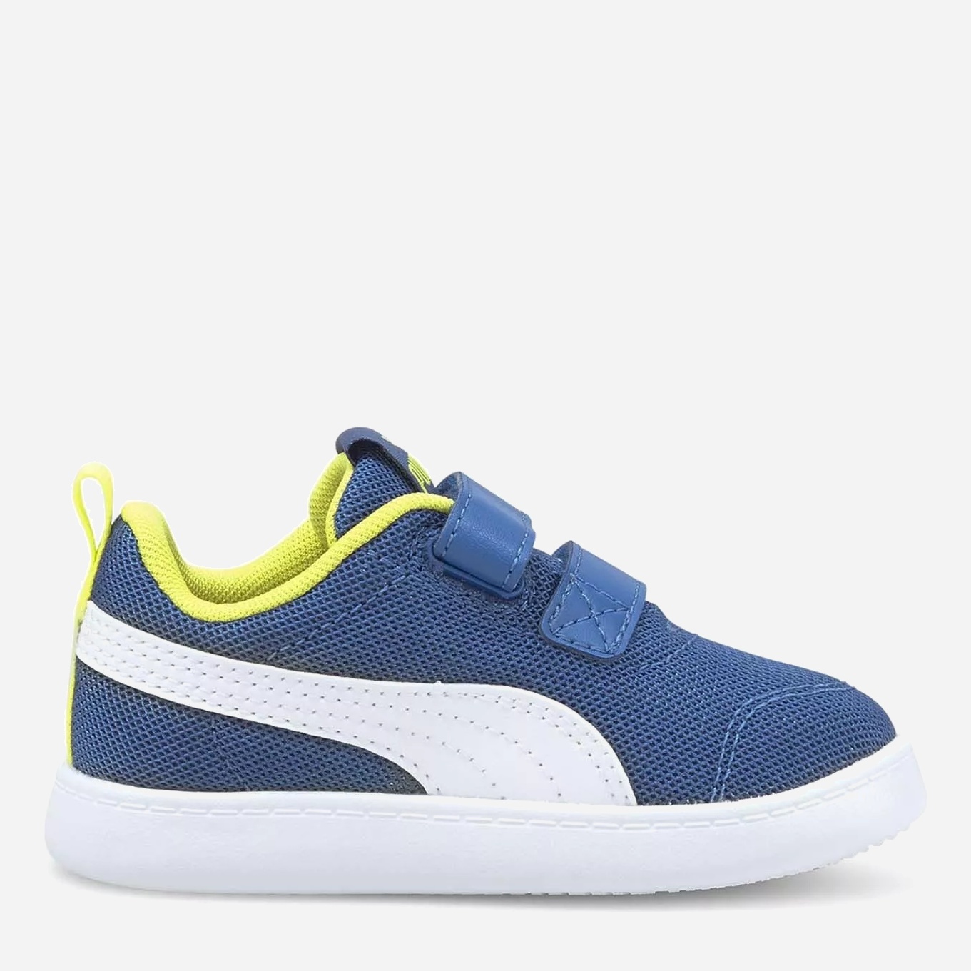 Акція на Дитячі кеди для хлопчика Puma Courtflex v2 Mesh V 37175907 24 (7) Star Sapphire-Puma White від Rozetka