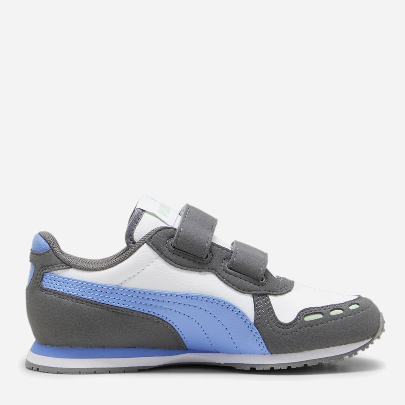 Акція на Дитячі кросівки для хлопчика Puma Cabana Racer SL 20 V 38373015 28 (10) Cool Dark Gray-Blue Skies-Puma White-Pure Green від Rozetka