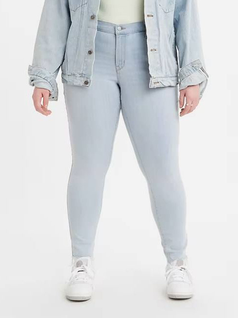 Акція на Джинси Skinny жіночі Levi's 929150488 36 Блакитні від Rozetka