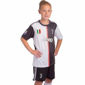 

Футбольная форма детская для мальчиков ЮВЕНТУС JUVENTUS Домашняя 2020 SP-Planeta Бело-черный (CO-0959) 26 (L)