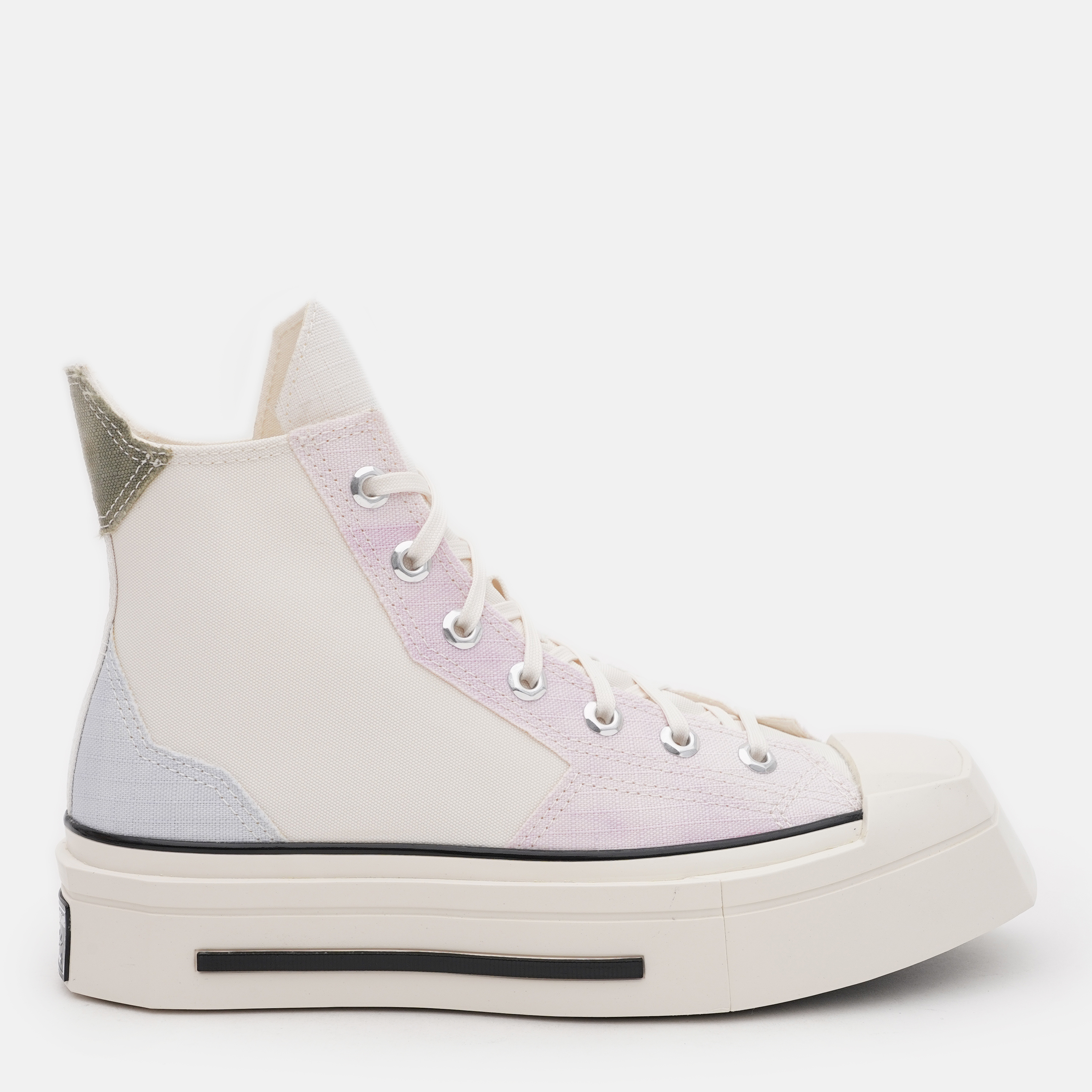 Акція на Жіночі кеди високі Converse Chuck 70 De Luxe Squared Hi A07599C-523 39 (6US) 24.8 см Білі від Rozetka