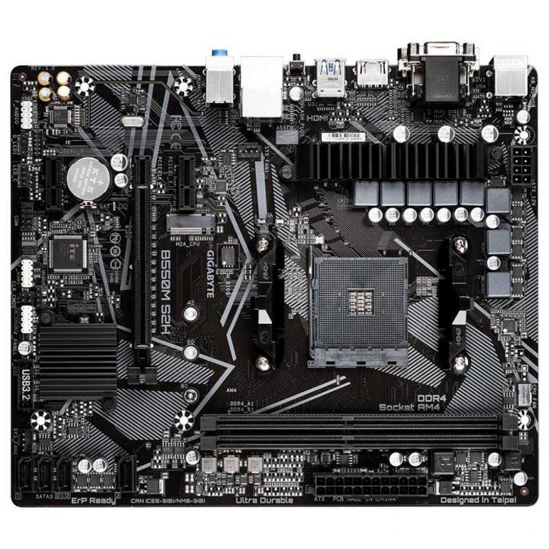 

Материнская плата GIGABYTE B550M S2H
