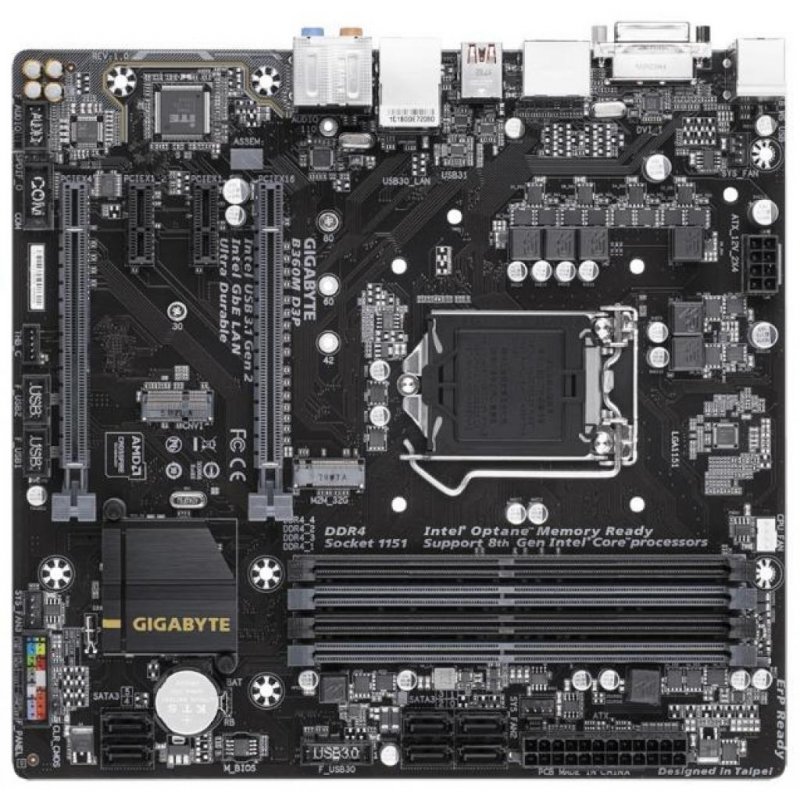 

Материнская плата GIGABYTE B360M D3P