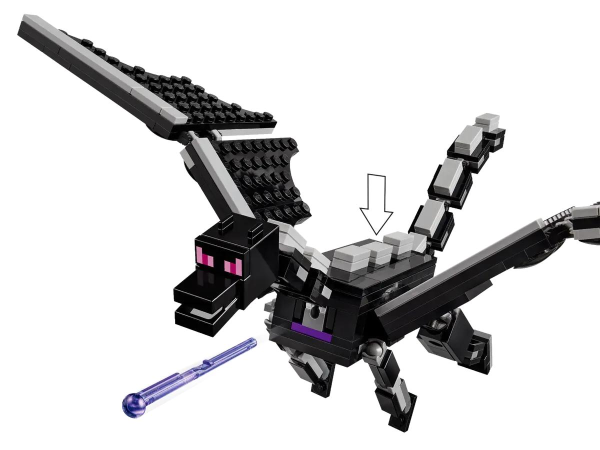 Конструктор LEGO Minecraft The Ender Dragon and End Ship (21264) 657  Деталей Лего Дракон Енду і Корабель Краю, Майнкрафт. – фото, отзывы,  характеристики в интернет-магазине ROZETKA от продавца: Game World | Купить