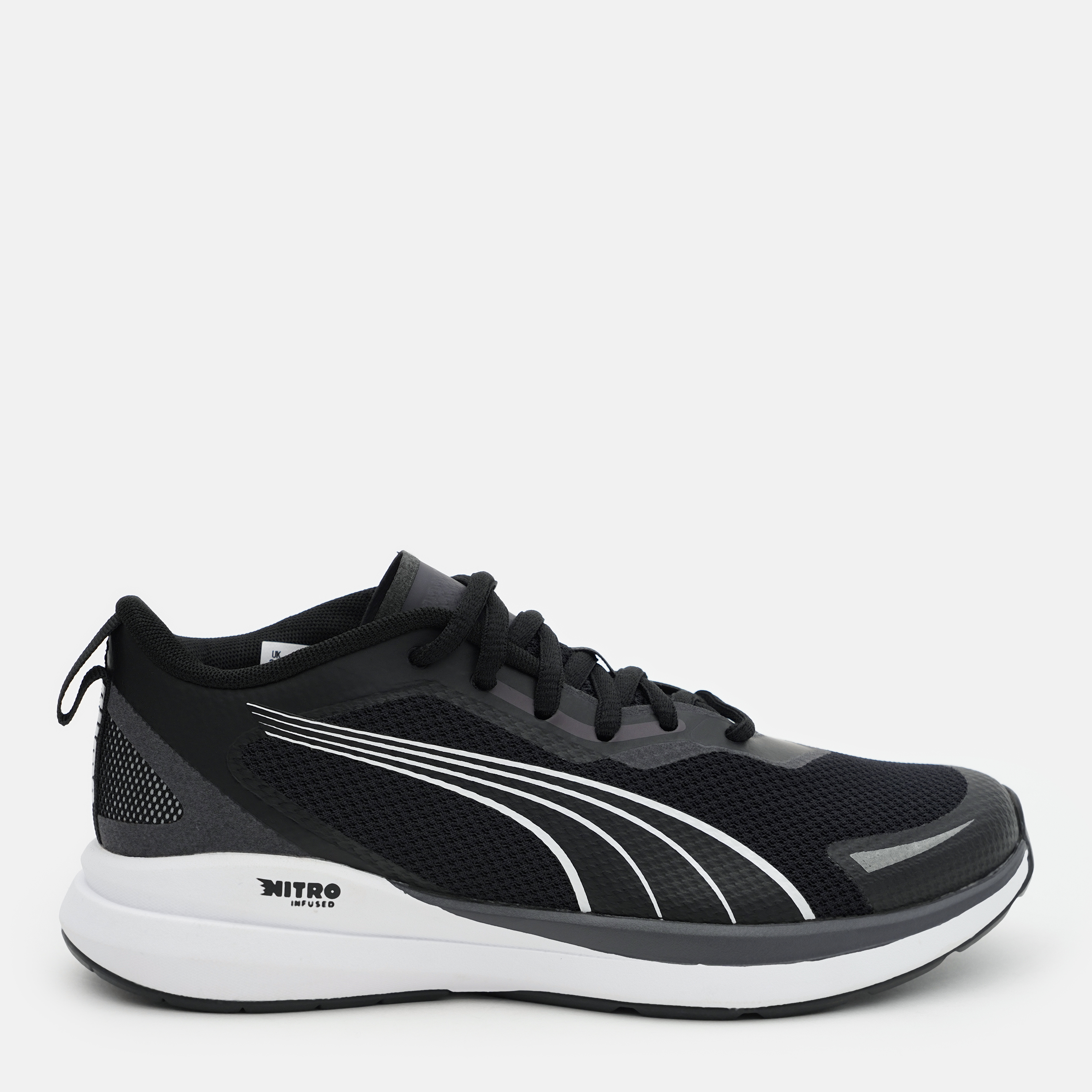 Акція на Підліткові кросівки для хлопчика Puma Kruz NITRO Jr 37887802 36 Puma Black-Puma White-Dark Coal-Puma Silver від Rozetka