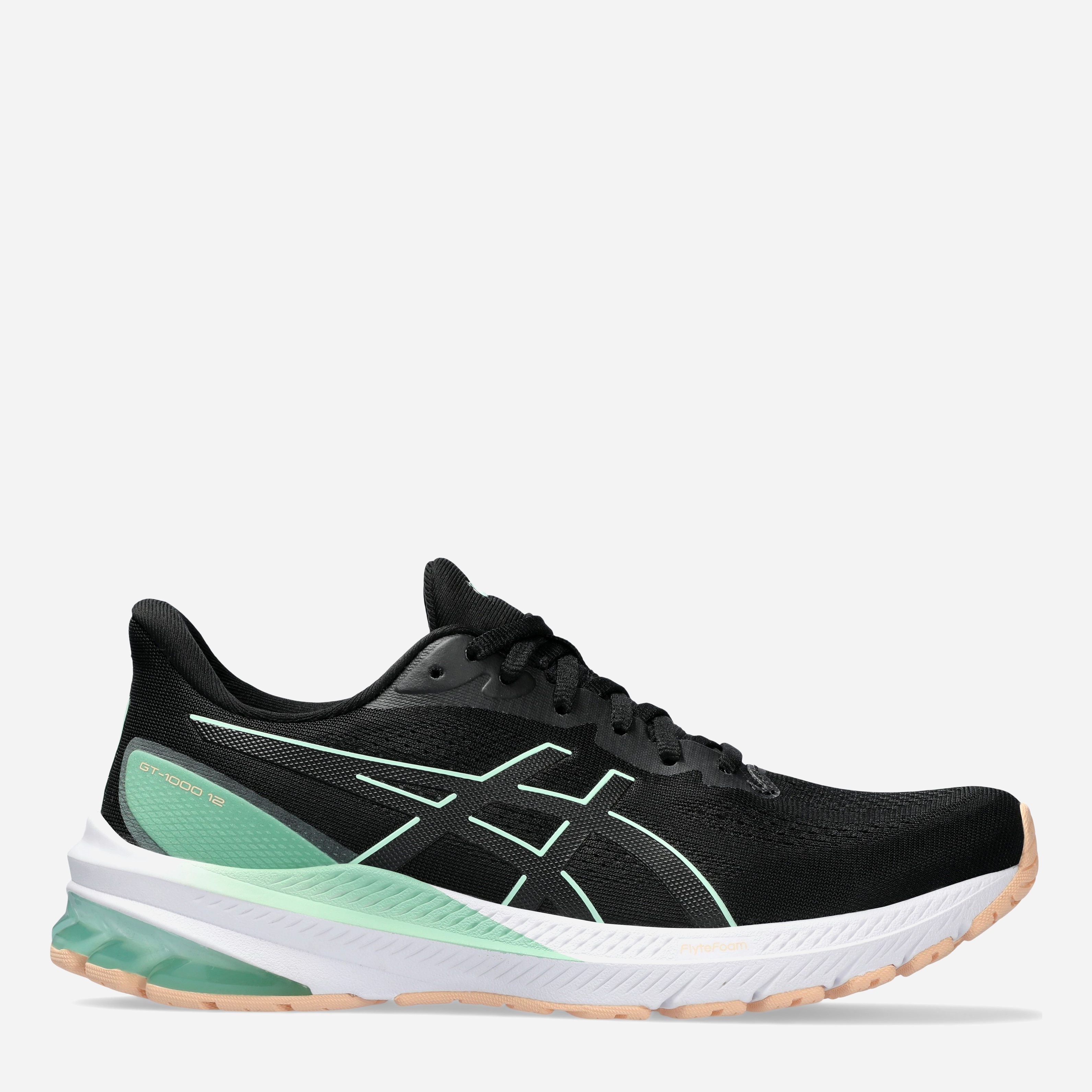 Акція на Жіночі кросівки для бігу ASICS Gt-1000 12 1012B450-006 41.5 (9HUS) 26 см Чорні від Rozetka