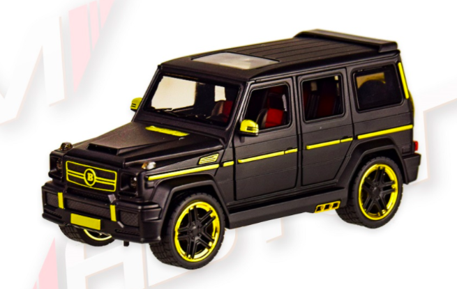 

Масштабная модель Mercedes Gelenvagen G65 AMG BRABUS, чёрный матовый