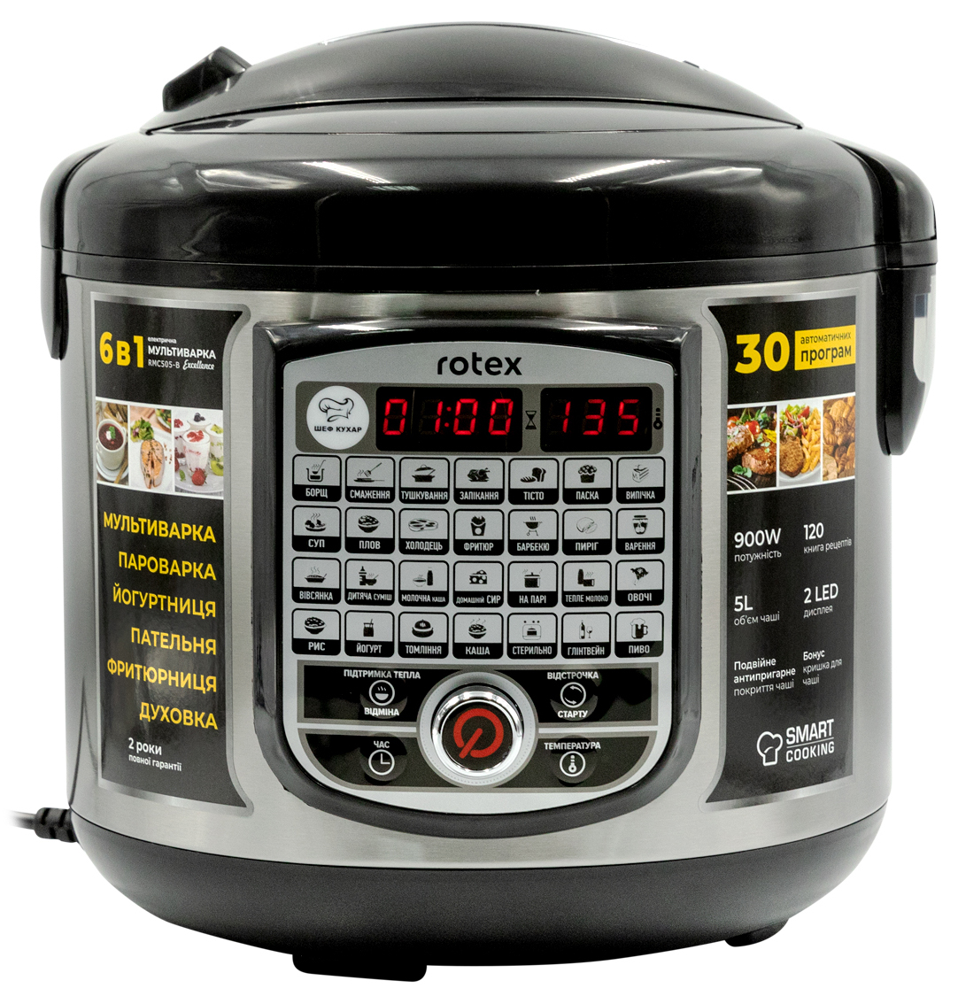 

Мультиварка ROTEX Excellence RMC505-B