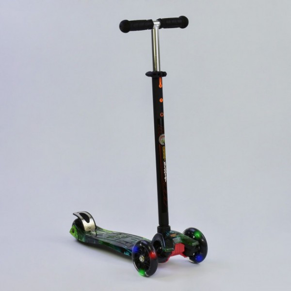 

Самокат Best Scooter MAXI CH3 Черно-зеленый (А 25462 /779-1317) (F00226359)