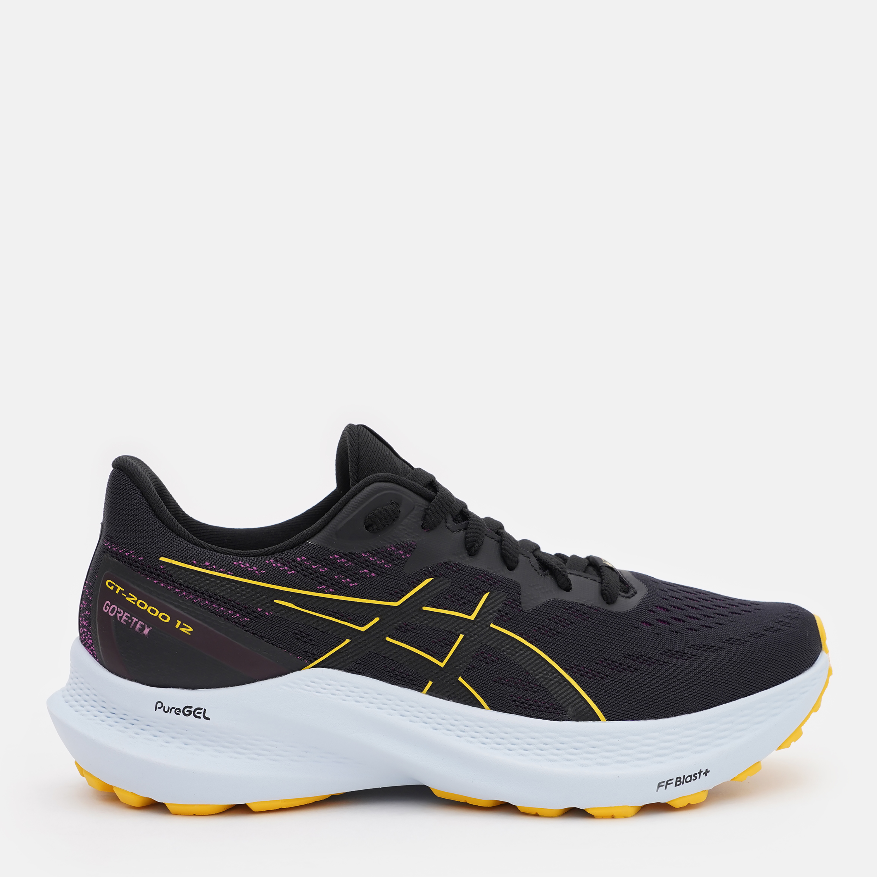 Акція на Жіночі кросівки для бігу з Gore-Tex ASICS Gt-2000 12 Gtx 1012B507-001 38 (7US) 24 см Чорні від Rozetka