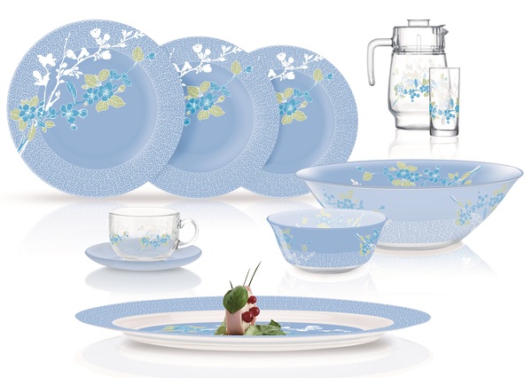 

Сервиз столовый Luminarc Japanese Blue из 46 предметов N6262