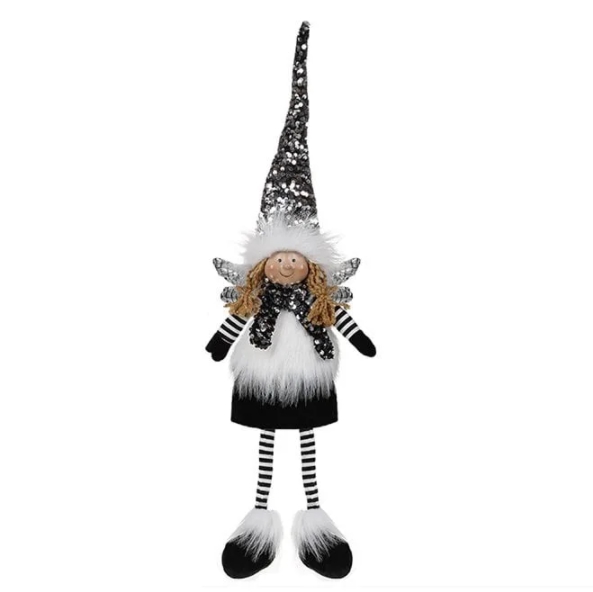 

Фигурка мягкая новогодняя Flora Сидячий Ангел Девочка 60 см. 11929 (BAM04042)