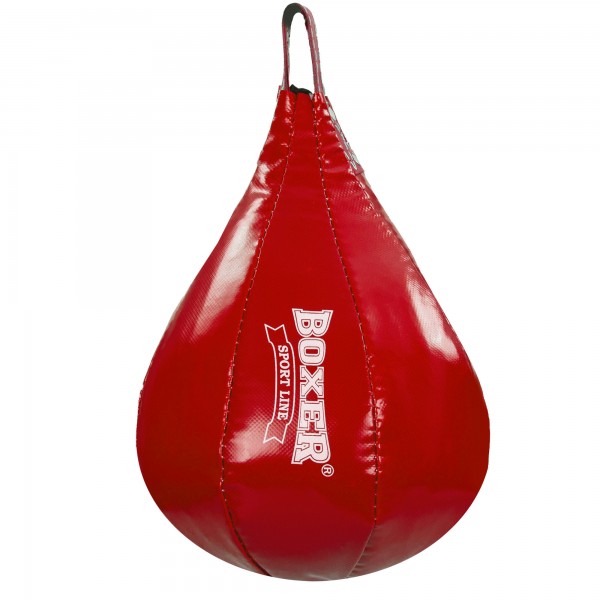 

Для бокса Груша набивная Каплевидная подвесная BOXER 1014-02 Капля малая, красный (DS0002483)