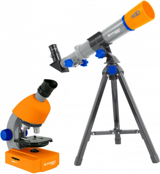 

Микроскоп Bresser Junior 40x-640x + Телескоп 40/400 (F00222670)