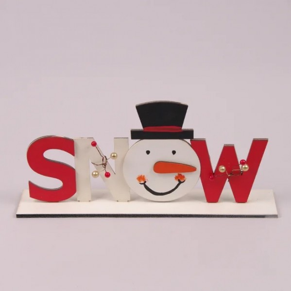

Надпись деревянная Flora SNOW 29610 (BAM03518)