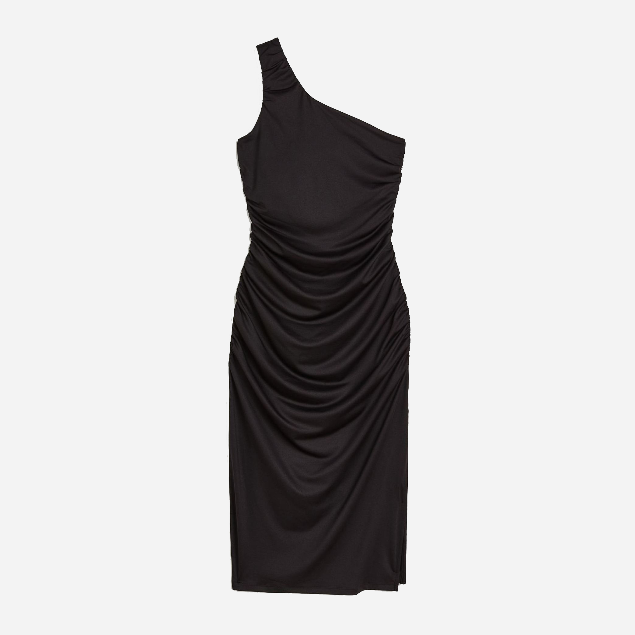 Акція на Плаття міді літнє жіноче H&M A2204-1168060_чорне XS Чорне від Rozetka