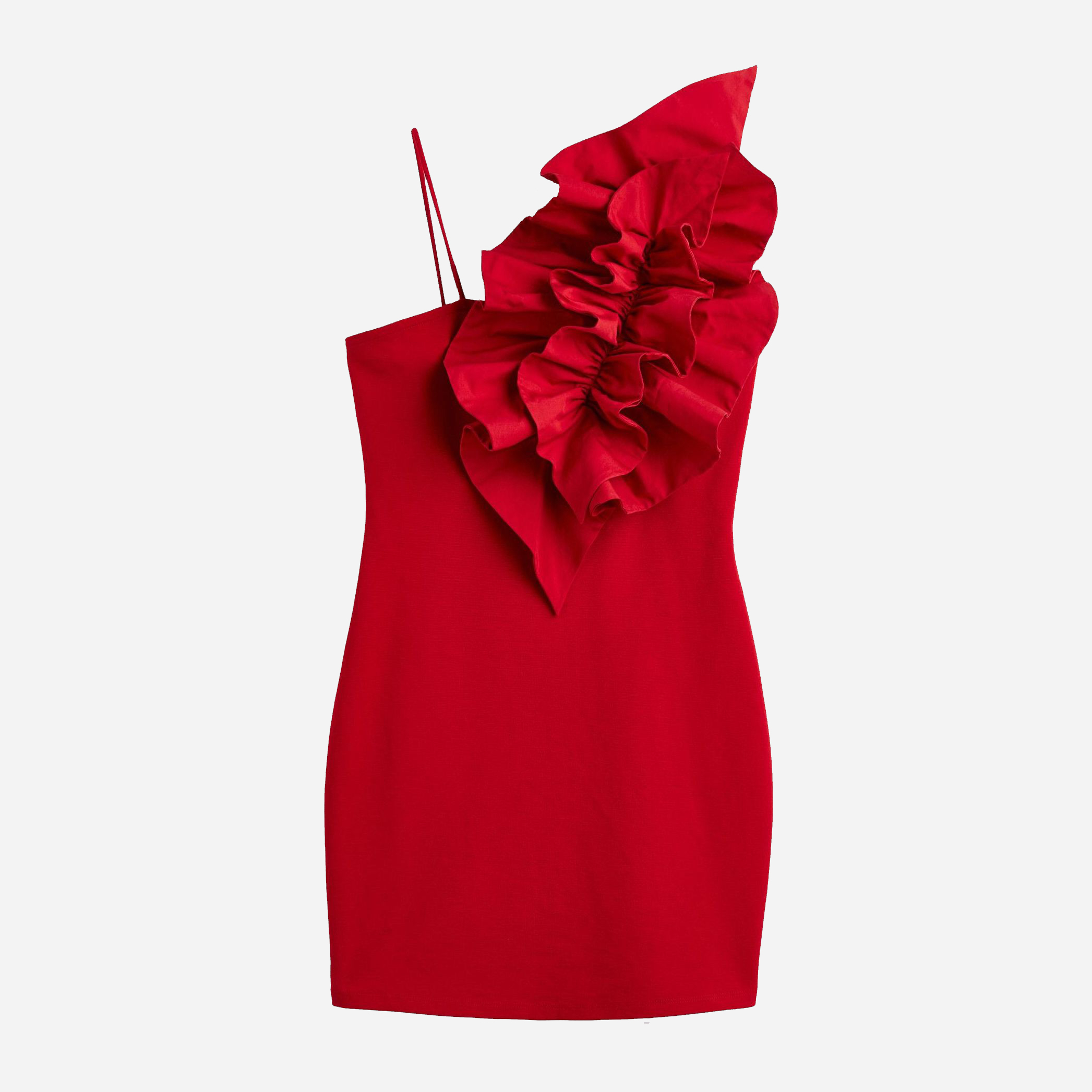 Акція на Плаття вечірнє коротке літнє жіноче H&M А1604-1158539_червоне XS Червоне від Rozetka