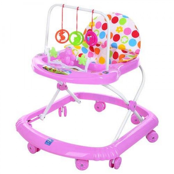 

Ходунки/Прыгунки Детские ходунки Bambi M 0591-S Розовый (PL002169)
