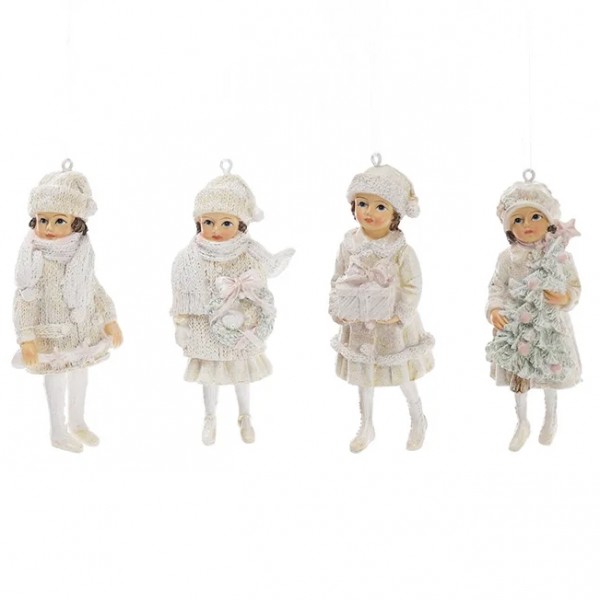 

Новогодняя подвеска Flora Девочка (цена за 8 шт.) 11220 (BAM03618)