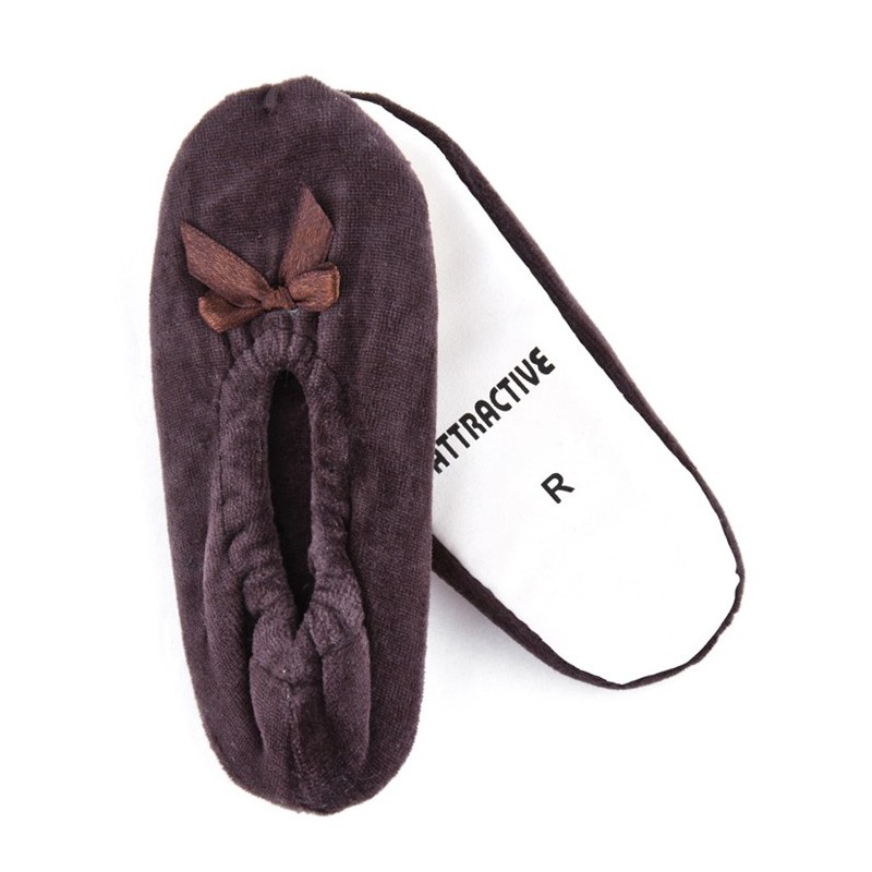 

Домашні тапочки (балеринки) Ballerina kids ATTRACTIVE (коричневі). Розмір 33/34