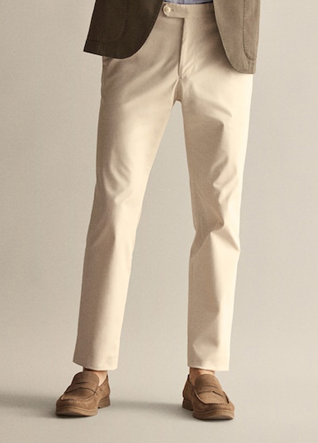 

Брюки Massimo Dutti 556 46 бежевый 07200066407712