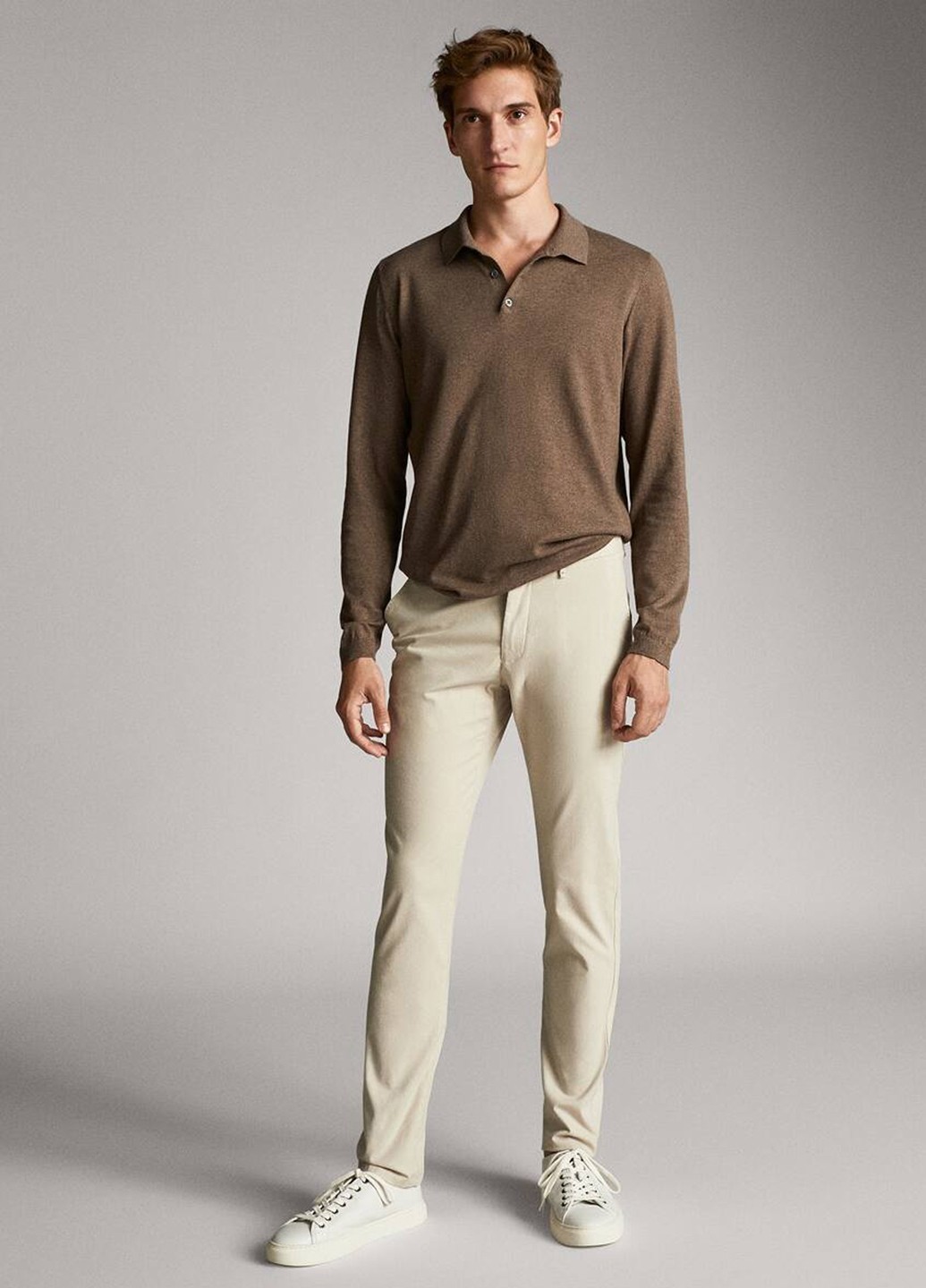 

Брюки Massimo Duti 555 48 молочный 07200009009710
