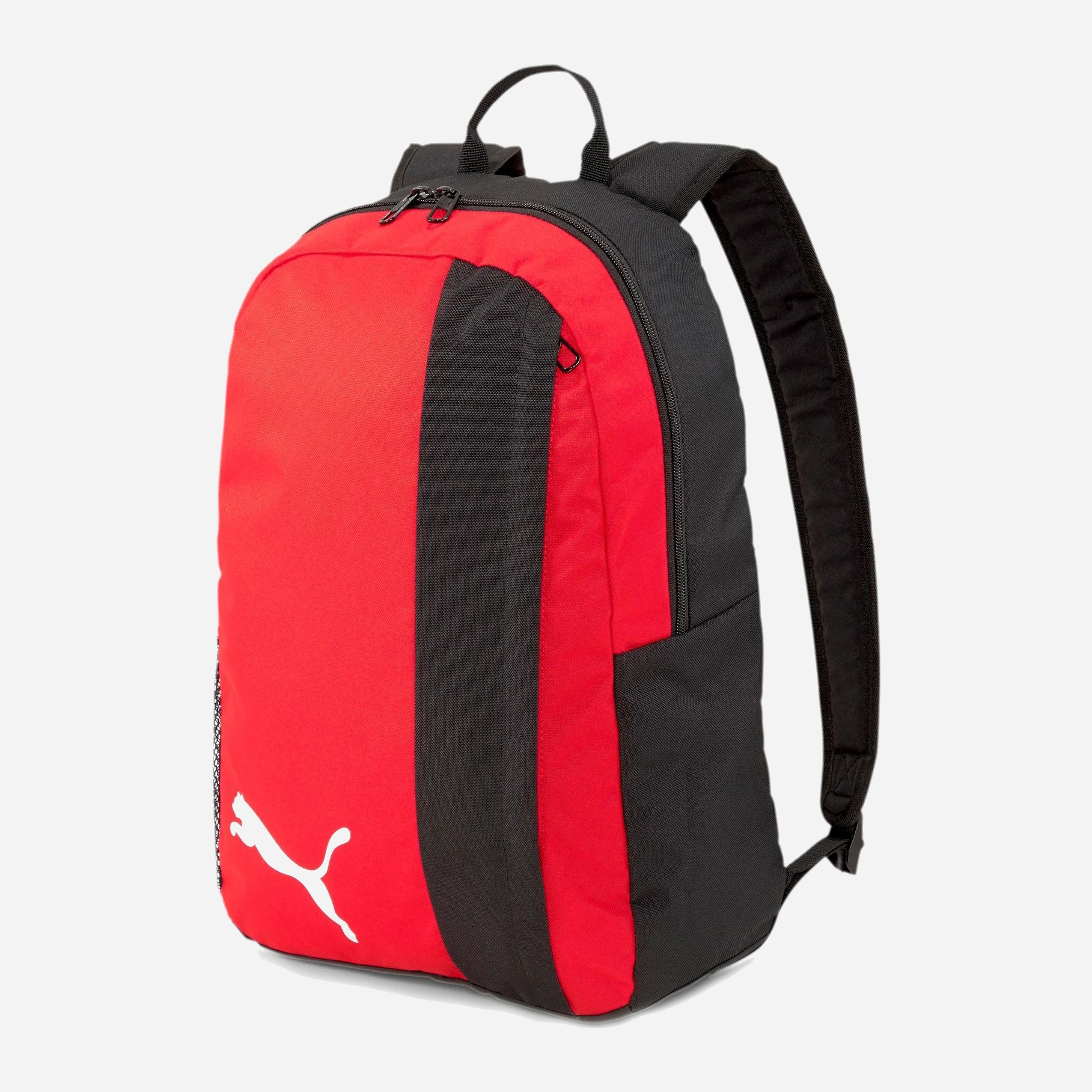 Акція на Рюкзак спортивний 22 л тканинний вміщує формат А4 Puma teamGOAL 23 Backpack 07685401 Чорний/Червоний від Rozetka