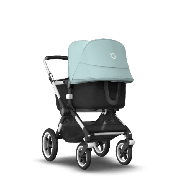 

Коляска Bugaboo Fox 2, Alu, Black, Vapor blue цвет