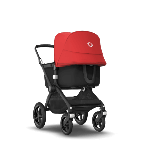 

Коляска Bugaboo Fox 2, Black, Black, Red цвет