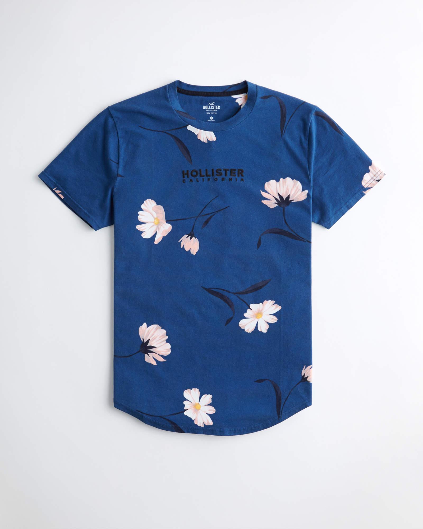

Футболка Hollister HC8299M M Синий