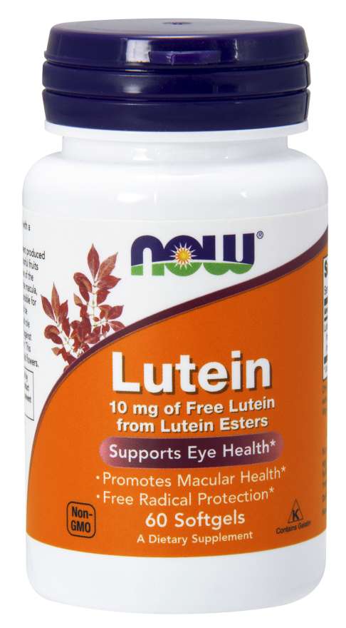

Специальный продукт NOW Lutein 10 mg Softgels 60 капсул (4384301213)