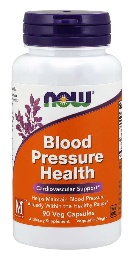 

Специальный продукт NOW Blood Pressure Health Veg Capsules 90 капсул (4384301180)