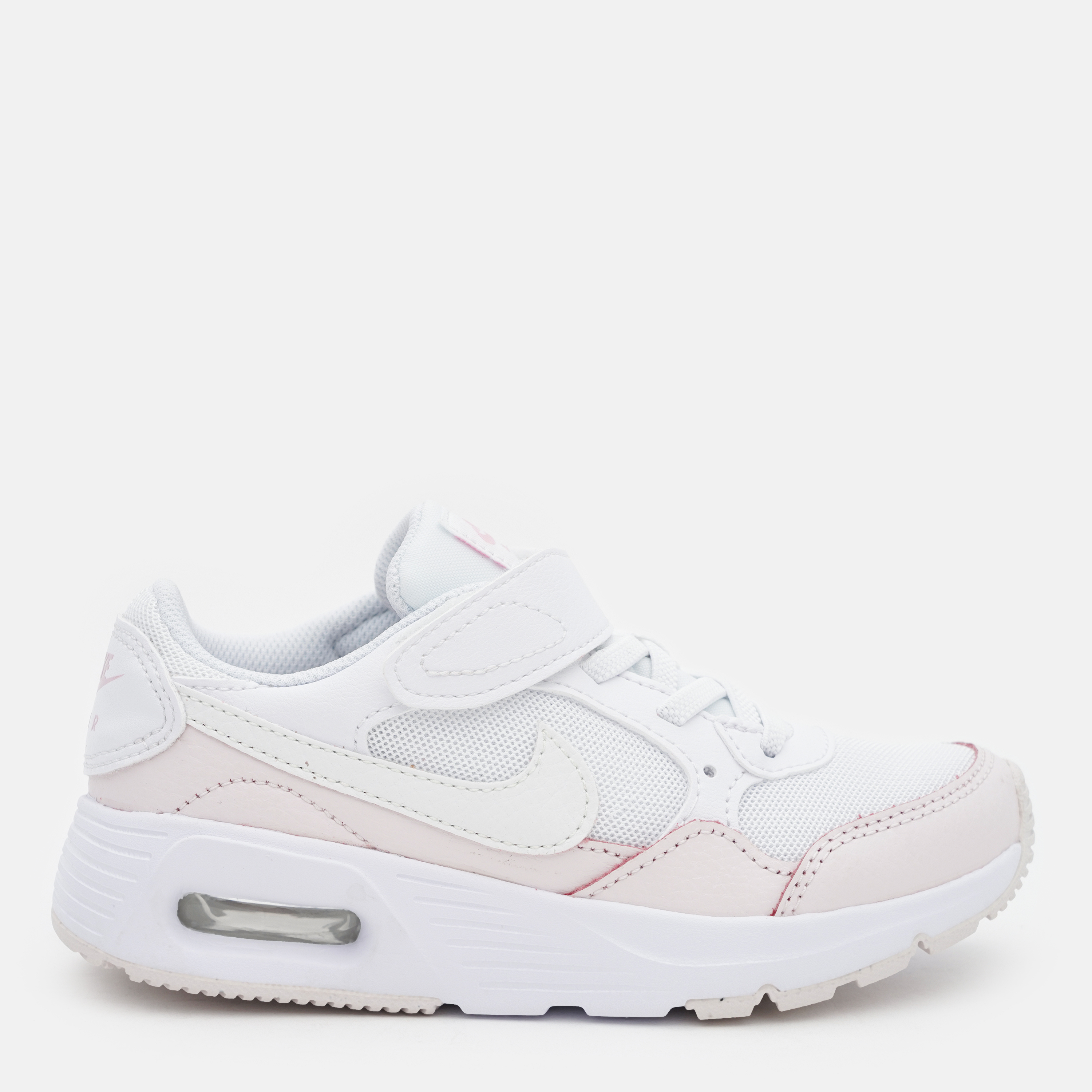 Акція на Дитячі кросівки для дівчинки Nike Air Max Sc CZ5356-115 34 (2.5Y) Білий/Рожевий від Rozetka