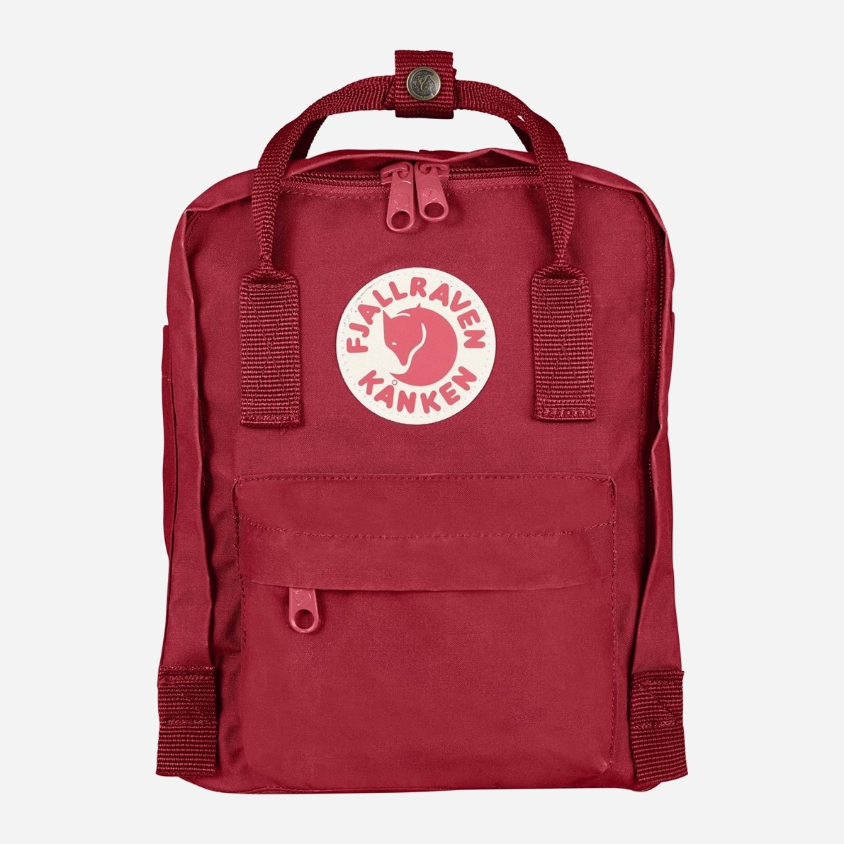 Акція на Рюкзак 7 л Fjallraven Kanken Mini 23561.325 Бордовий від Rozetka