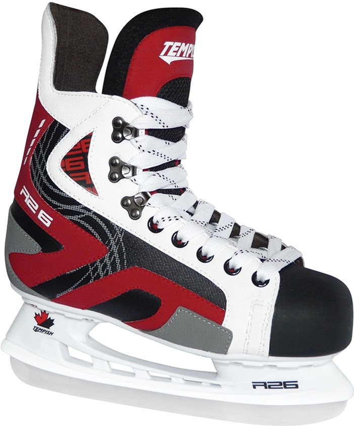 Акция на Коньки хоккейные Tempish Rental R26 40 Черно-красно-белые (1300000205/40) от Rozetka UA