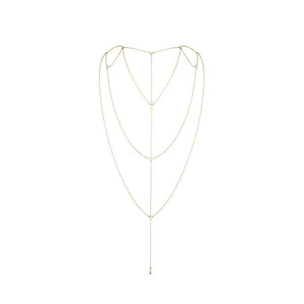 

Цепочка для спины украшение для тела Bijoux Magnifique Back and Cleavage Chain Gold