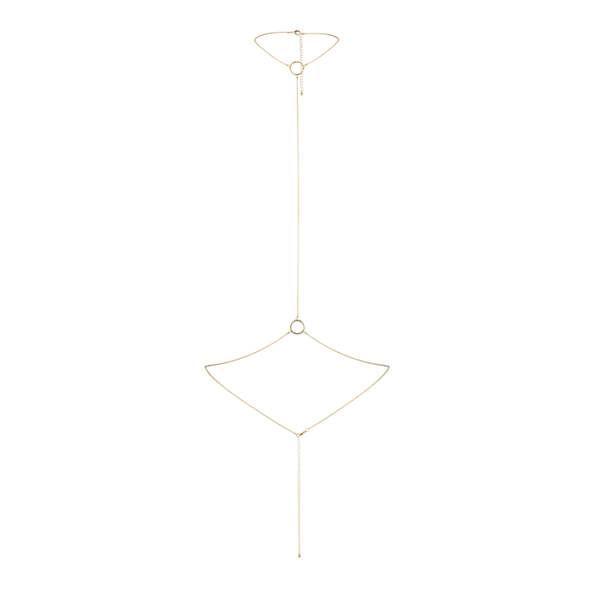 

Цепочка на шею и пояс украшение на тело Bijoux Magnifique I Body Chain Gold