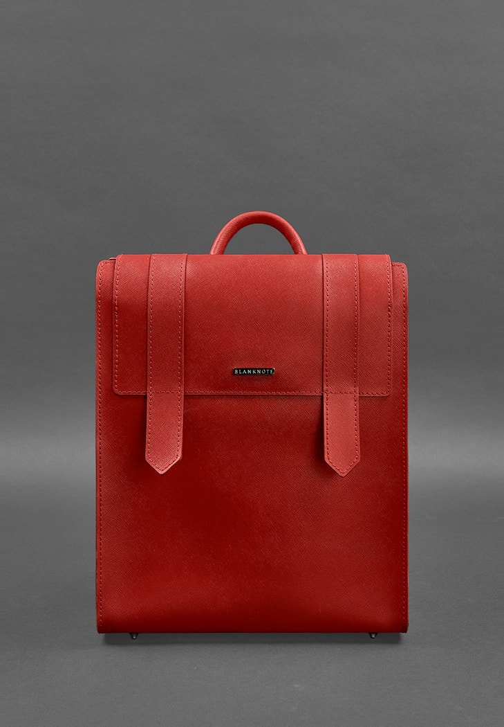 

Женский кожаный рюкзак BlankNote Красный (BN-BAG-29-bw-red)