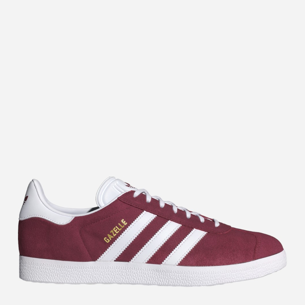 Акція на Чоловічі кеди низькі adidas Originals Gazelle B41645 42 (UK 8) Бордові від Rozetka