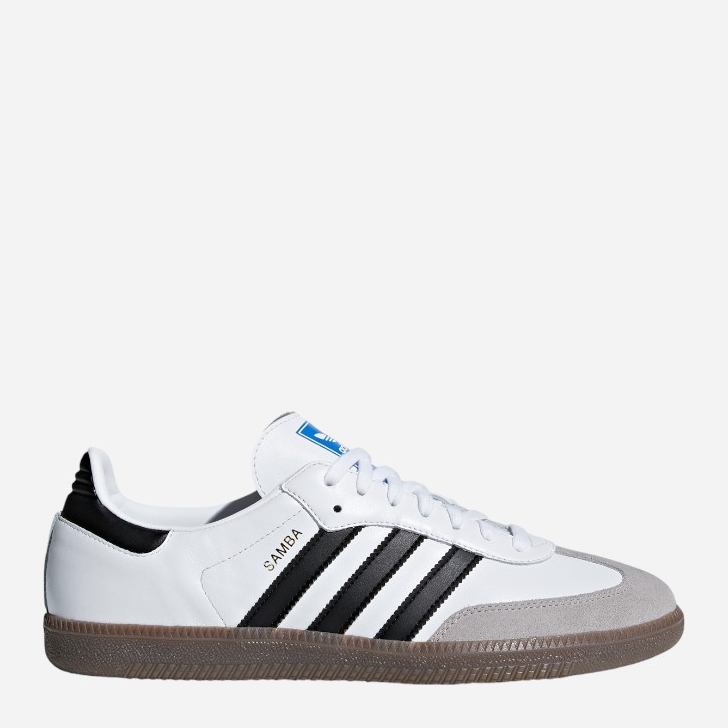 Акція на Чоловічі кеди низькі adidas Originals Samba OG B75806 (7.5UK) 41.5 Білі від Rozetka