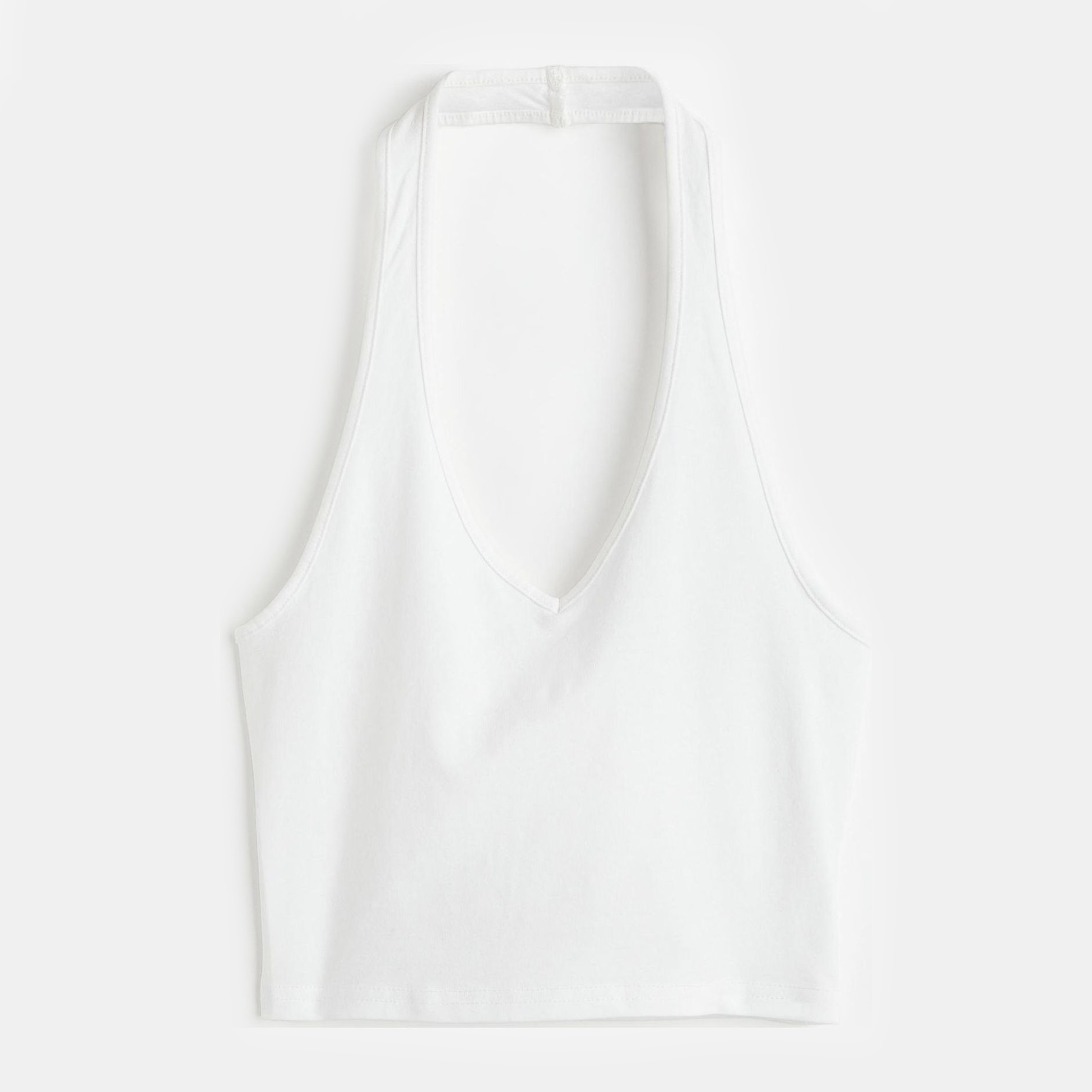 Акція на Топ жіночий H&M XAZ363281GLCP S Молочний від Rozetka