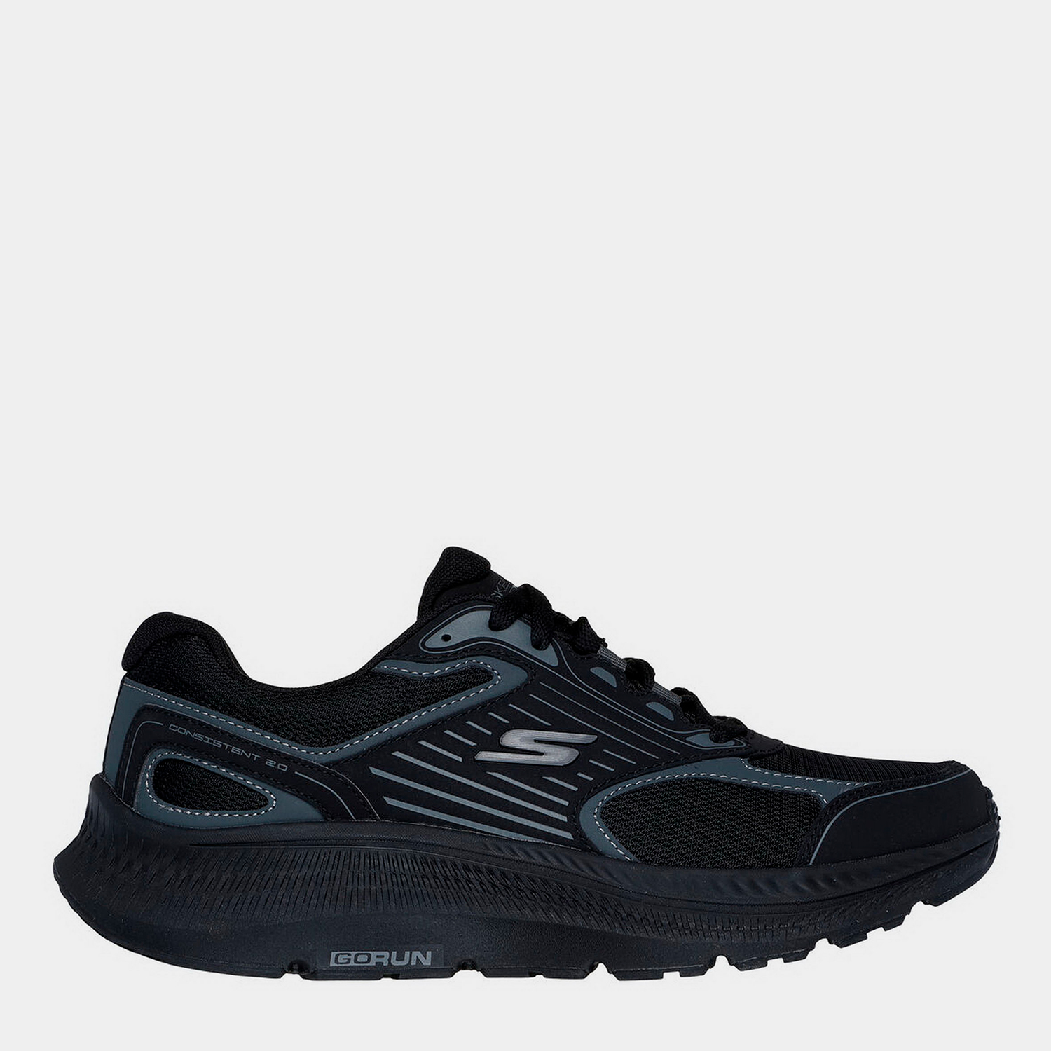 Акція на Чоловічі кросівки для бігу Skechers 220866 BBK 42 (9US) 27 см Чорні від Rozetka