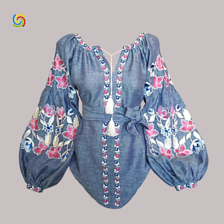 

Рубашка Украинская вышиванка 222268112 цвет синий размер, Рубашка Украинская вышиванка 222268112 цвет синий размер XS/S