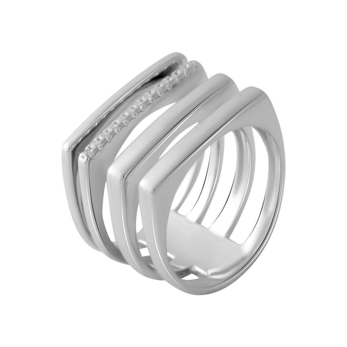 

Серебряное кольцо SilverAlex с фианитами 17.5 размер
