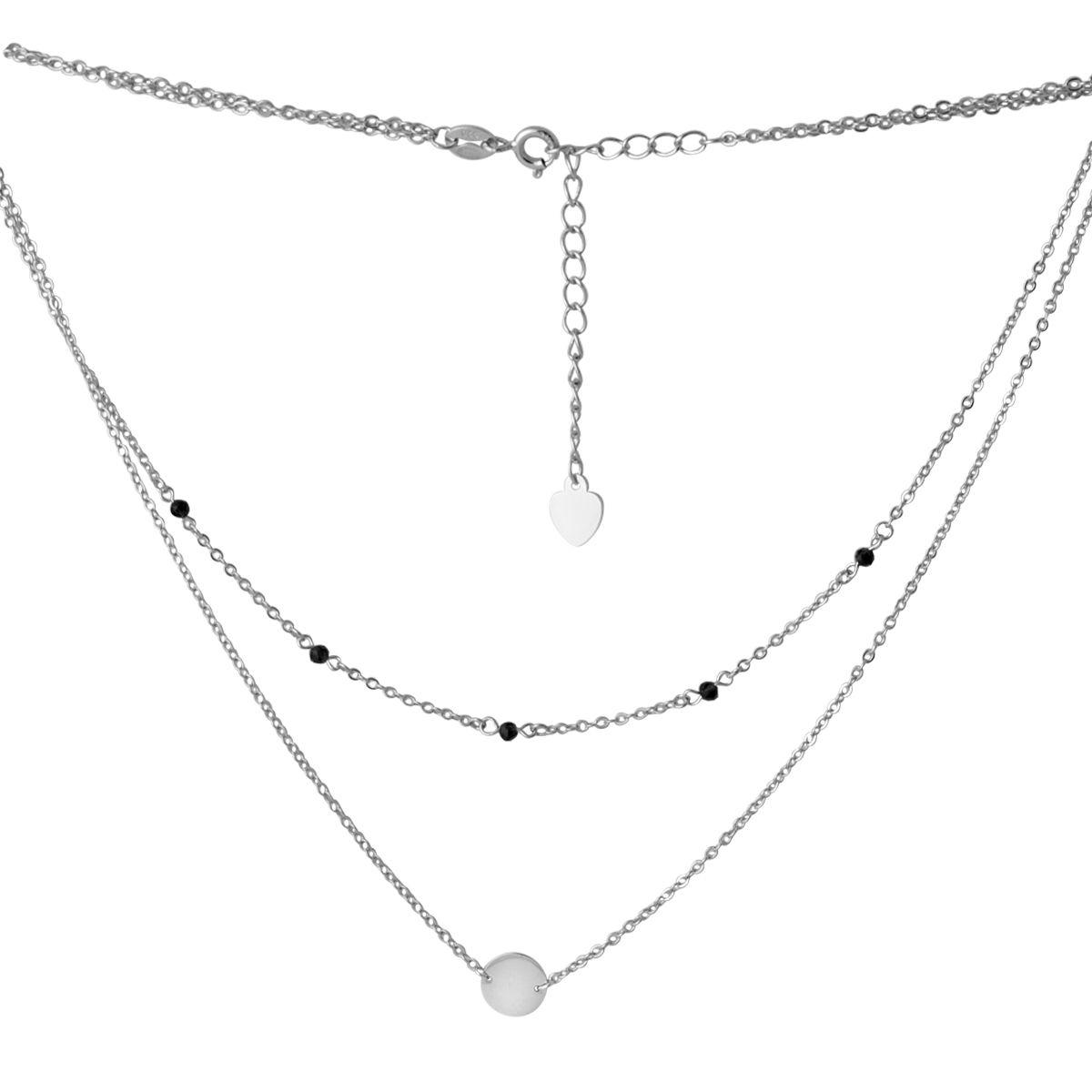 

Серебряное колье SilverAlex с натуральным шпинелью 450 размер