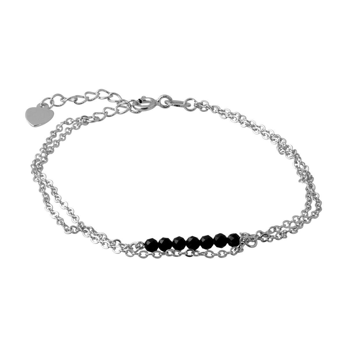 

Серебряный браслет SilverAlex с натуральным шпинелью 1720 размер
