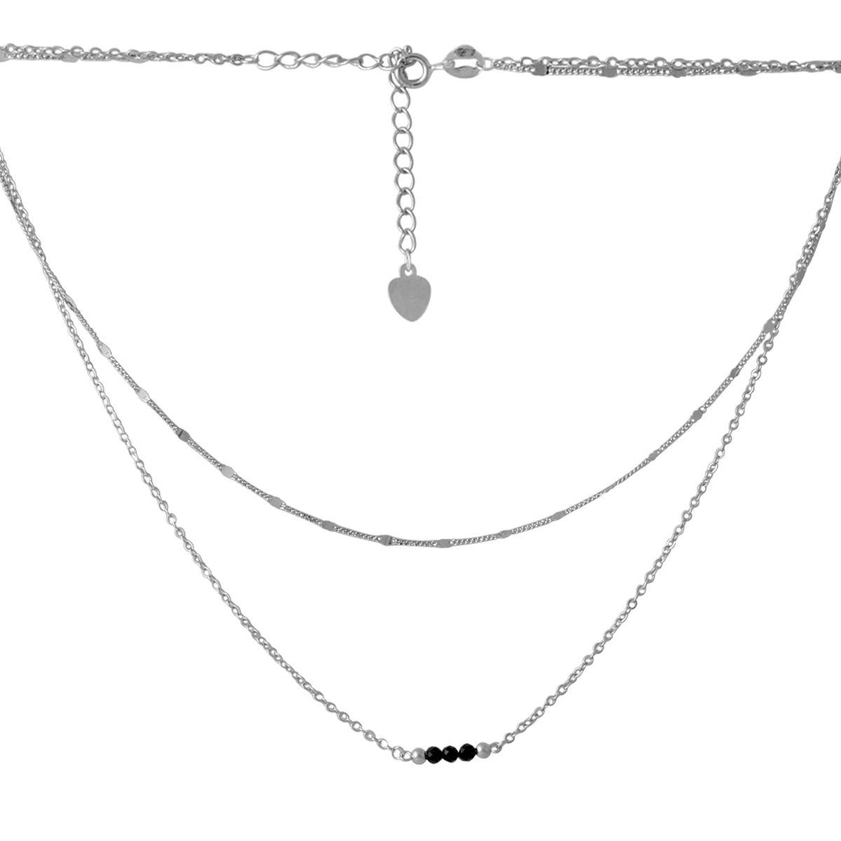 

Серебряное колье SilverAlex с натуральным шпинелью 450 размер