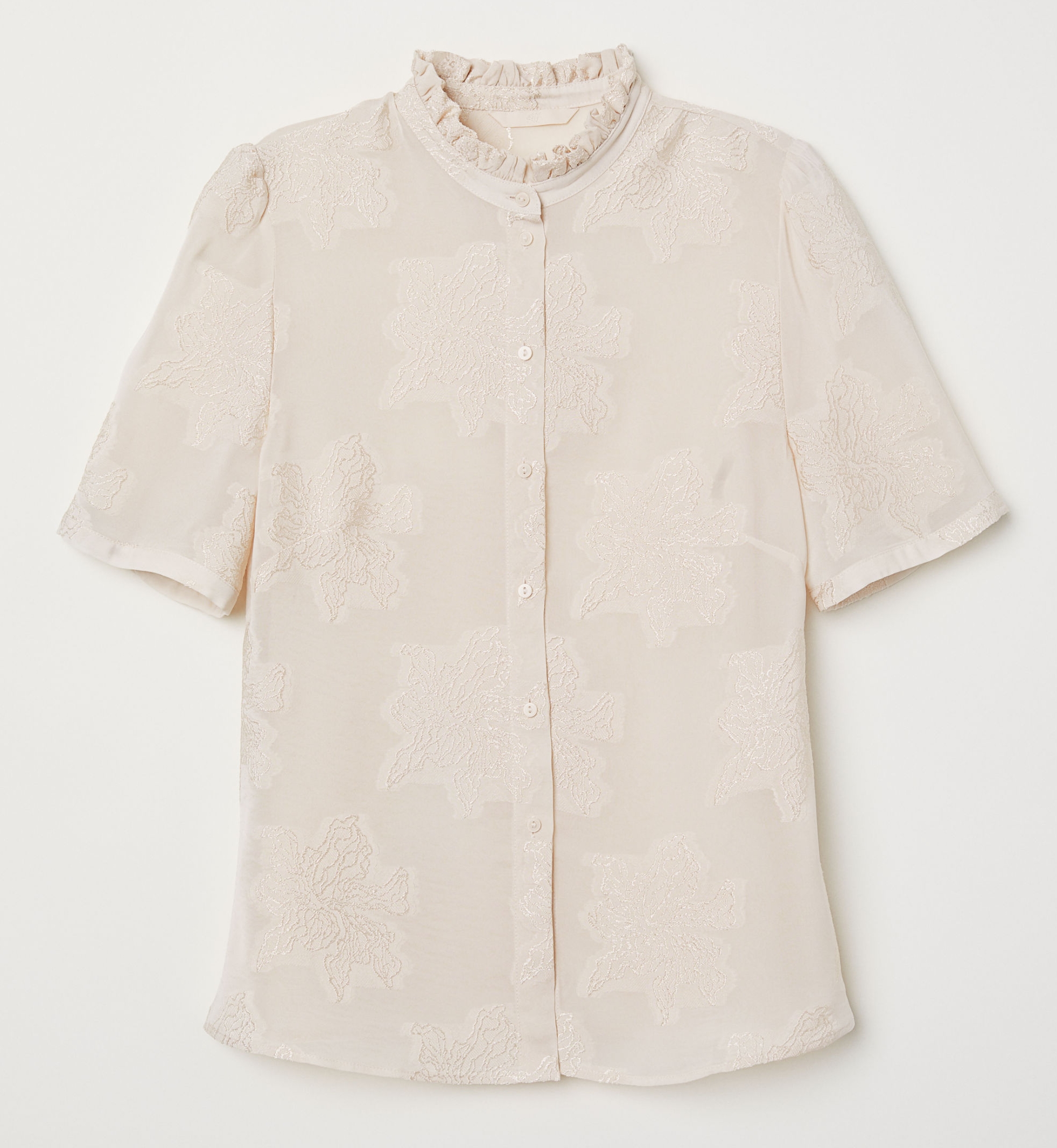 

Блузка H&M 0666942-7 46 Бежевая