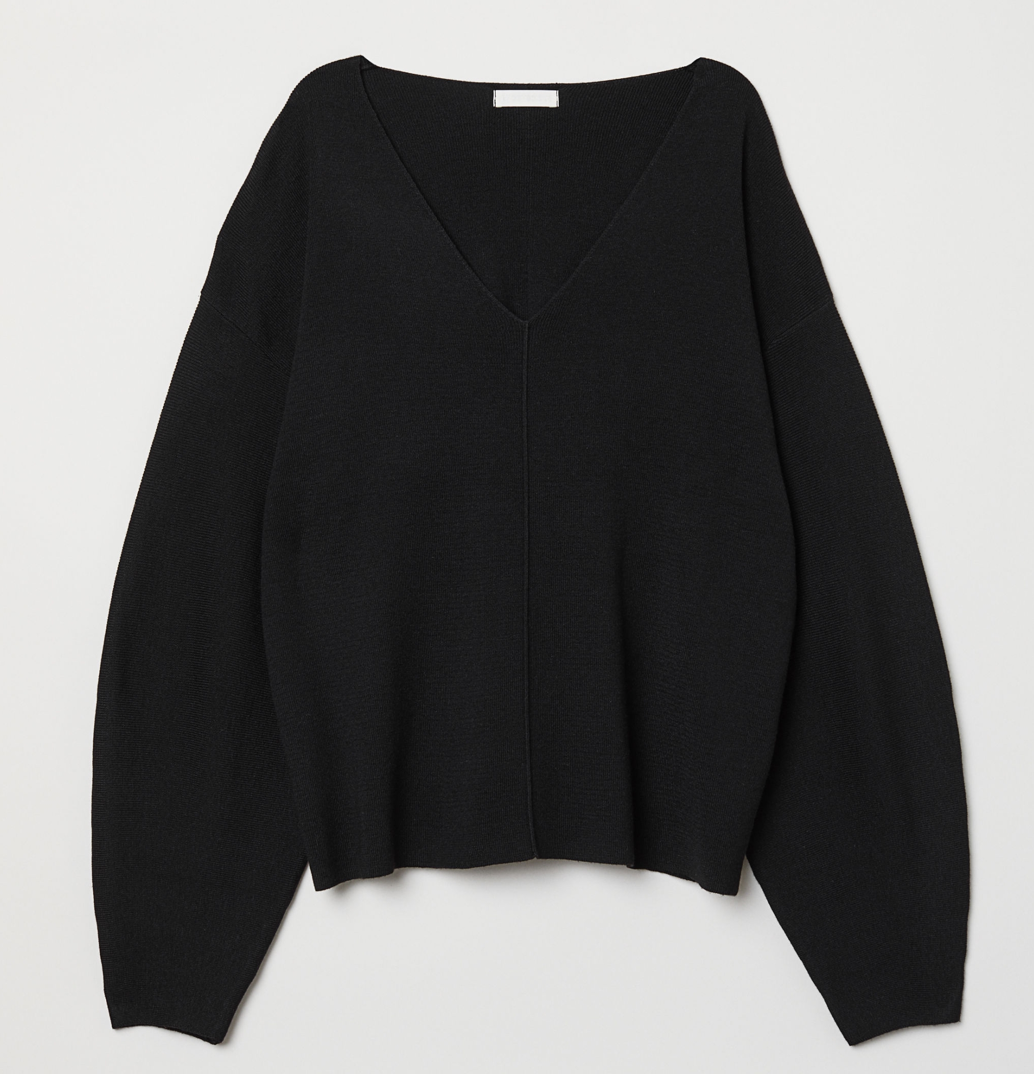 

Пуловер H&M 0637673-8  Черный, Пуловер H&M 0637673-8 XS Черный